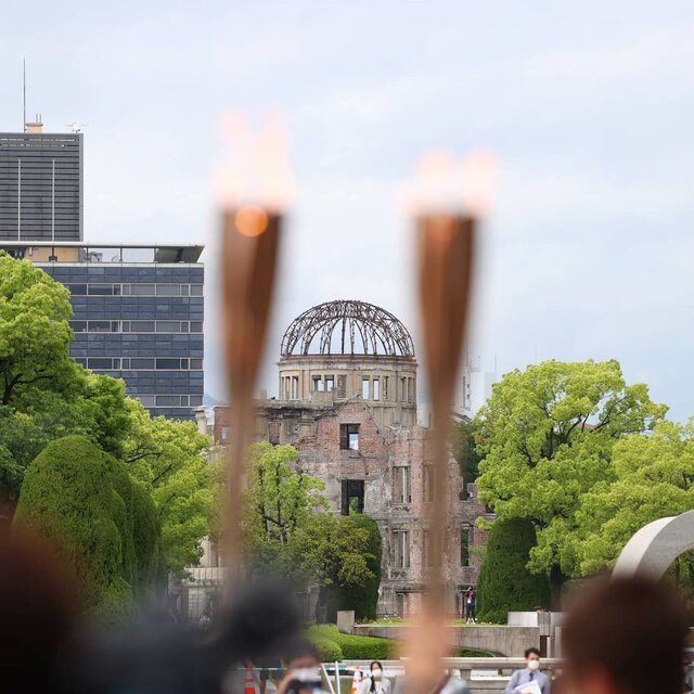 از بمباران هسته ای هیروشیما تا حمل مشعل المپیک با پیام دعوت به صلح جهانی