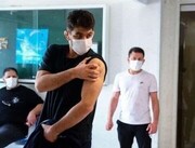 تزریق دوز دوم واکسن کرونا به ملی پوشان کشتی/ بنا و محمدی با موتور آمدند!