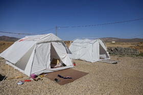 خسارات ۳۵ پس زلزله در روستای «شورک» استان خراسان شمالی