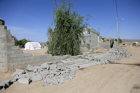 خسارات ۳۵ پس زلزله در روستای «شورک» استان خراسان شمالی