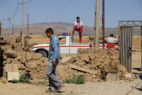 خسارات ۳۵ پس زلزله در روستای «شورک» استان خراسان شمالی