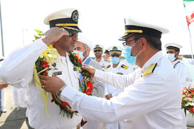 ناوگروه هفتاد و ششم نیروی دریایی ارتش راهی آب‌های آزاد شد