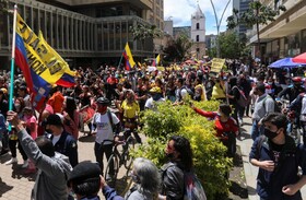 هفته چهارم اعتراضات کلمبیا/ مذاکرات متناوب بین دولت و کمیته ملی اعتصاب