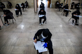 برگزاری آزمون نهایی دانش‌آموزان در تهران
