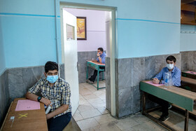 برگزاری آزمون نهایی دانش‌آموزان در تهران