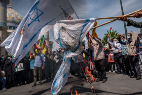 تجمع مردمی در میدان فلسطین به مناسبت شکست رژیم صهیونیستی در برابر مردم فلسطین