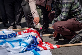 تجمع مردمی در میدان فلسطین به مناسبت شکست رژیم صهیونیستی در برابر مردم فلسطین