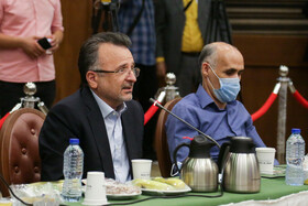 بازدید نوبخت از تمرین تیم ملی کشتی و دیدار با روسای فدراسیون‌های المپیکی