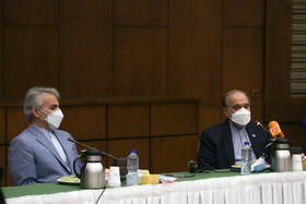 بازدید نوبخت از تمرین تیم ملی کشتی و دیدار با روسای فدراسیون‌های المپیکی