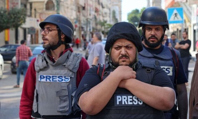 ۹۹ مورد حملات رژیم صهیونیستی علیه اصحاب رسانه طی جنگ غزه
