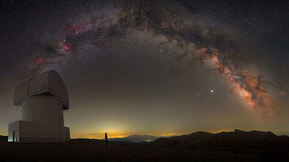 عکاس ایرانی در بین نامزدهای رقابت جهانی عکاسی از کهکشان راه شیری