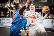 سومین شکست پیاپی زنان بسکتبال ایران در انتخابی المپیک