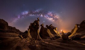 عکاس ایرانی در بین نامزدهای رقابت جهانی عکاسی از کهکشان راه شیری