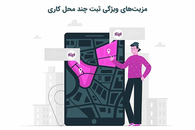 حل مشکل کنترل تردد شرکتهای چند شعبه‌ای با نرم افزار حضور و غیاب فینتو