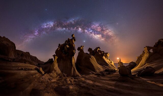 عکاس ایرانی در بین نامزدهای رقابت سالانه عکاسی از کهکشان راه شیری