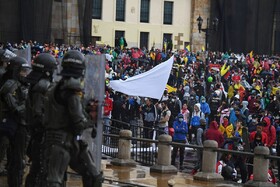 سربازان کلمبیایی در پی اعتراضات در ۸ استان مستقر شدند