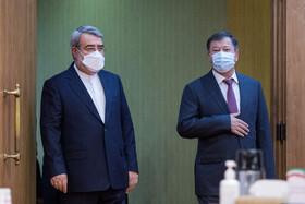 دیدار وزرای کشور تاجیکستان و ایران