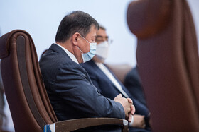 دیدار رمضان رحیم‌زاده وزیرکشور تاجیکستان با عبدالرضا رحمانی‌فضلی