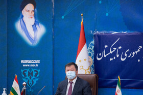 دیدار رمضان رحیم‌زاده وزیرکشور تاجیکستان با عبدالرضا رحمانی‌فضلی