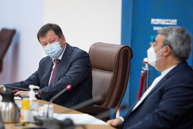 دیدار رمضان رحیم‌زاده وزیرکشور تاجیکستان با عبدالرضا رحمانی‌فضلی