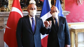 چاووش‌اوغلو: هدف‌ ما تقویت روابط با فرانسه بر اساس احترام متقابل است