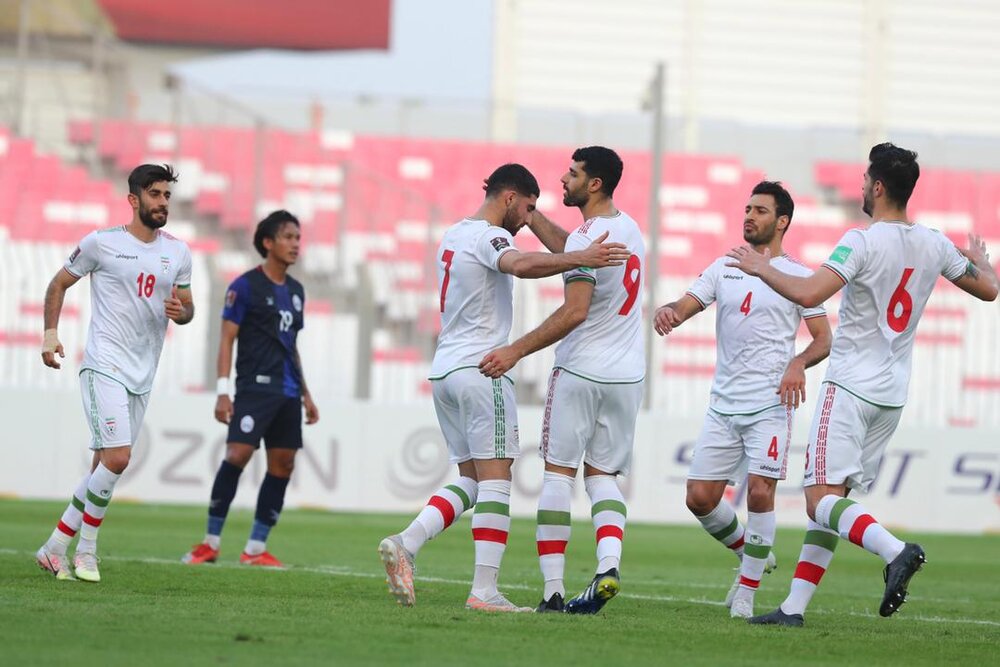 ایران ۱۰ – کامبوج صفر/ توپ پر تیم ملی برای بازی حساس با عراق