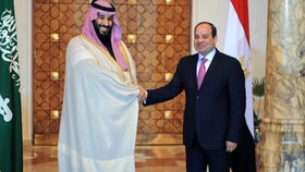 دیدار بن سلمان با سیسی در شرم الشیخ مصر