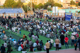 اجتماع بزرگ مردم قم در حمایت از جبهه انقلاب