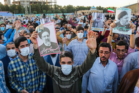 اجتماع بزرگ مردم قم در حمایت از جبهه انقلاب