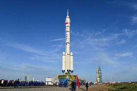 چین فردا ۳ فضانورد به ایستگاه فضایی در حال ساخت خود می‌فرستد