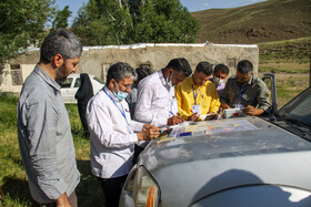 صندوق سیار شماره ۱۱ روستایی در استان سمنان - انتخابات ۱۴۰۰