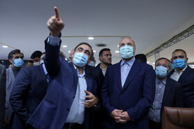 بازدید محمدباقر قالیباف از ستاد انتخابات