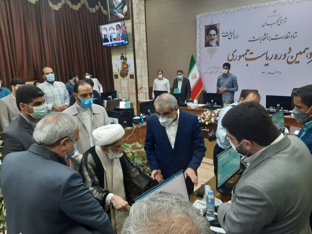 بازدید جنتی از ستاد مرکزی نظارت بر انتخابات