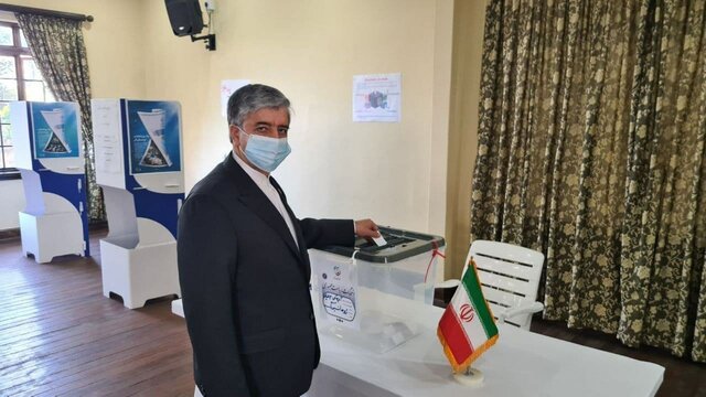 گزارش سفیر ایران از برگزاری انتخابات ریاست جمهوری  ۱۴۰۰ در آفریقای جنوبی 