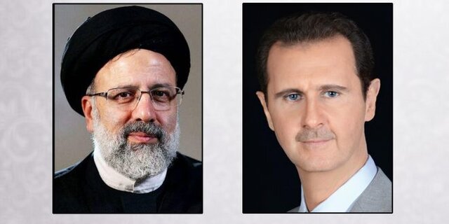 بشار اسد در پیام به رئیسی: خواهان تقویت همکاری‌های دوجانبه هستیم
