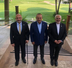 برگزاری نشست سه جانبه وزرای خارجه ایران، ترکیه  و افغانستان‌
