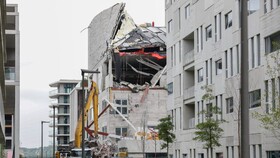 ۵ کشته در حادثه ریزش ساختمان یک مدرسه در بلژیک