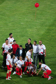 جشن قهرمانی تیم پرسپولیس در سوپرجام فوتبال ایران