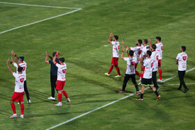 جشن قهرمانی تیم پرسپولیس در سوپرجام فوتبال ایران