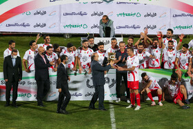 جشن قهرمانی تیم پرسپولیس در سوپرجام فوتبال ایران