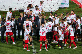 جشن قهرمانی تیم پرسپولیس در سوپرجام فوتبال ایران