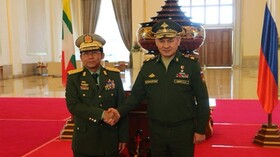 میانمار قصد دارد همکاری‌های نظامی خود با روسیه را افزایش دهد