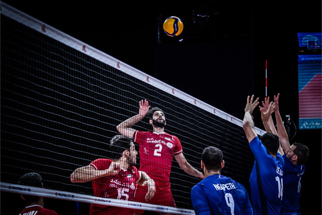 یک شکست دیگر برای والیبال ایران این بار برابر فرانسه