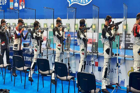 بازماندن ملی‌پوشان تفنگ بادی ایران از فینال ۱۰ متر جام جهانی/ صداقت چهلم شد