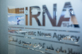 محل کار ریحانه یاسینی خبرنگار ایرنا که در حادثه واژگونی اتوبوس حامل خبرنگاران جان باخت