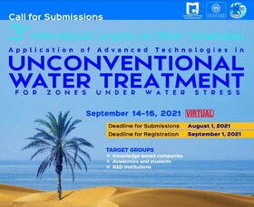مهلت ارسال مقاله به سومین کنگره بین‌المللی "نمک‌زدایی از آب‌های شور"