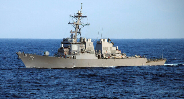 ناوشکن آمریکایی USS Ross وارد دریای سیاه می‌شود