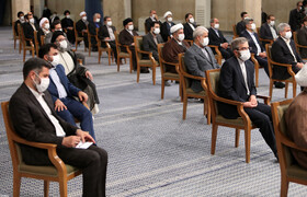 دیدار رییس و مسوولان قوه قضاییه با مقام معظم رهبری