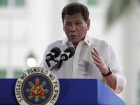 حزب حاکم فیلیپین: دوترته با نامزدی برای معاون ریاست جمهوری در سال ۲۰۲۲ موافقت کرده است