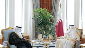 امیر قطر استوارنامه اولین سفیر عربستان را دریافت کرد